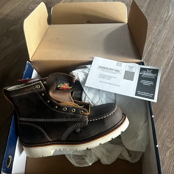 Men's Thorogood 6" Steel Toe Work Boot (U.S.A.) 804-4375 - Picture 5 of 9